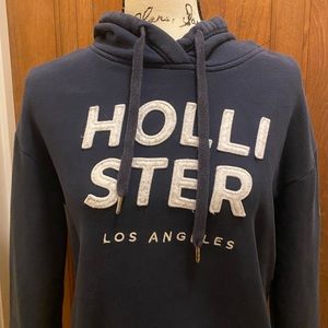 Navy Hollister California Hoodie
